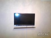 Установка монтаж телевизоров на стену в Алматы